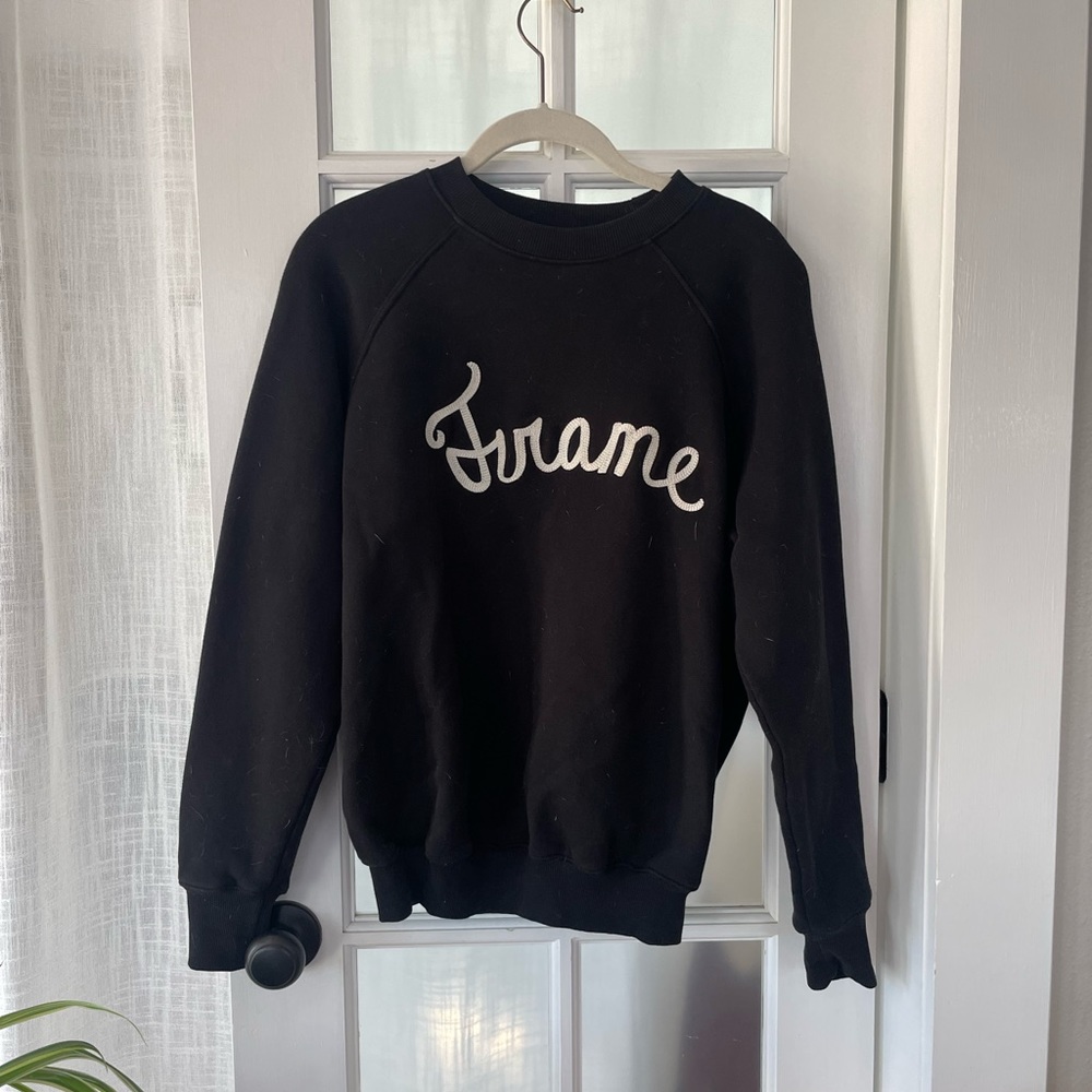 Frame sweatshirt black